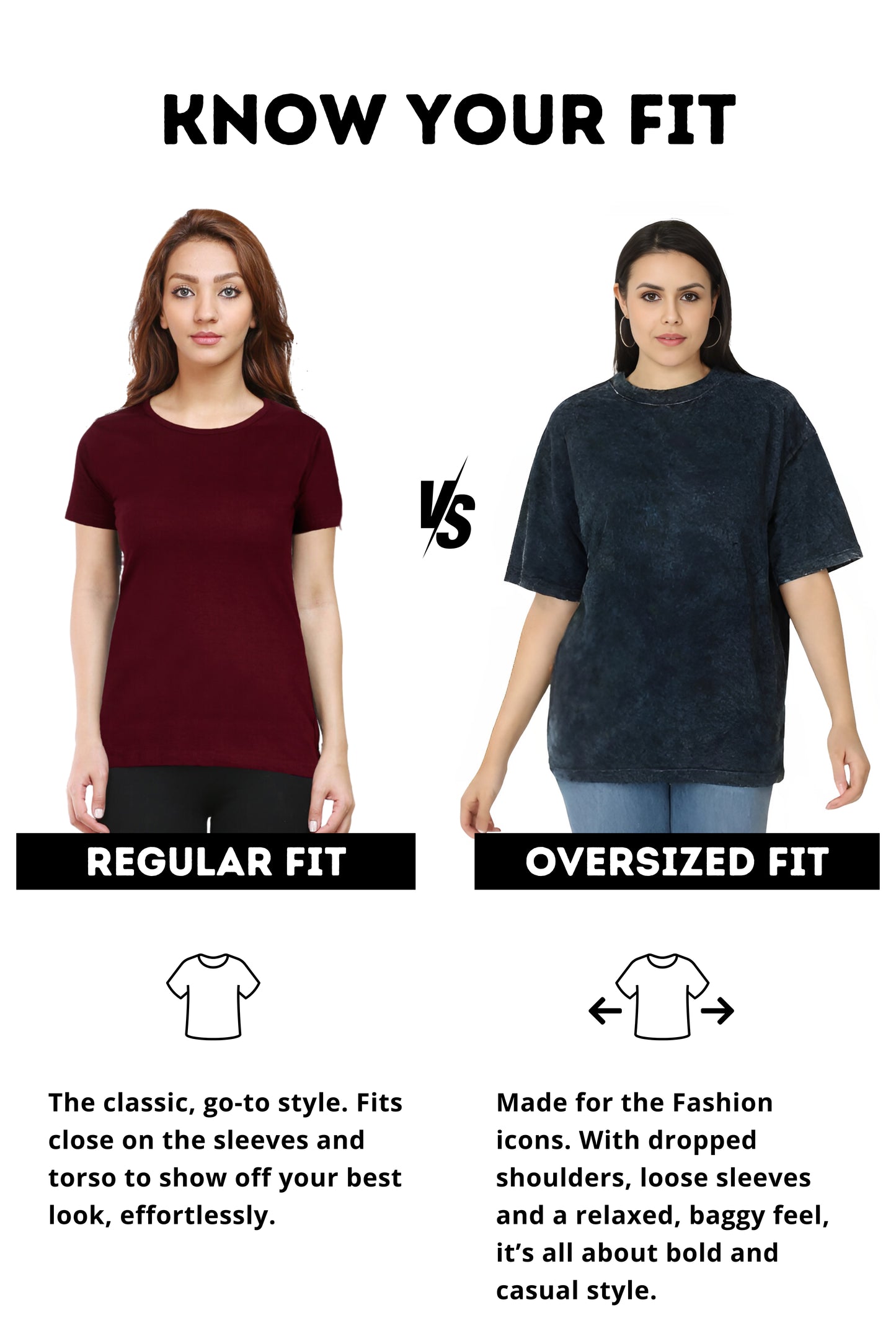 Women's Warrior Graphic Printed Oversized T-shirt