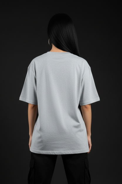 Women's Rage Graphic Printed Oversized T-shirt