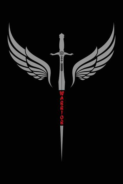 Women's Warrior Graphic Printed T-shirt Regular Fit