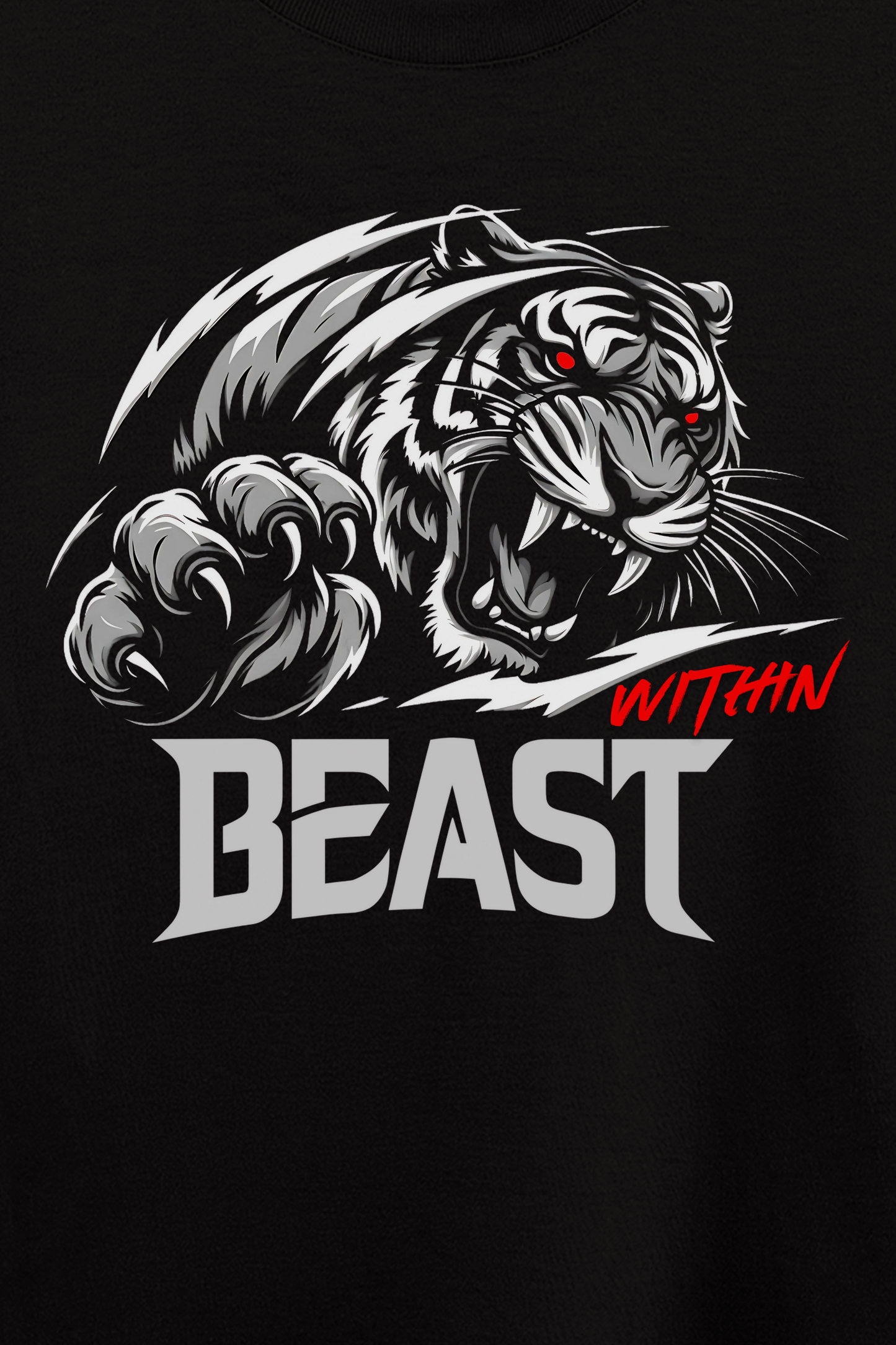 Women’s Beast Within Graphic Printed T-shirt Regular Fit