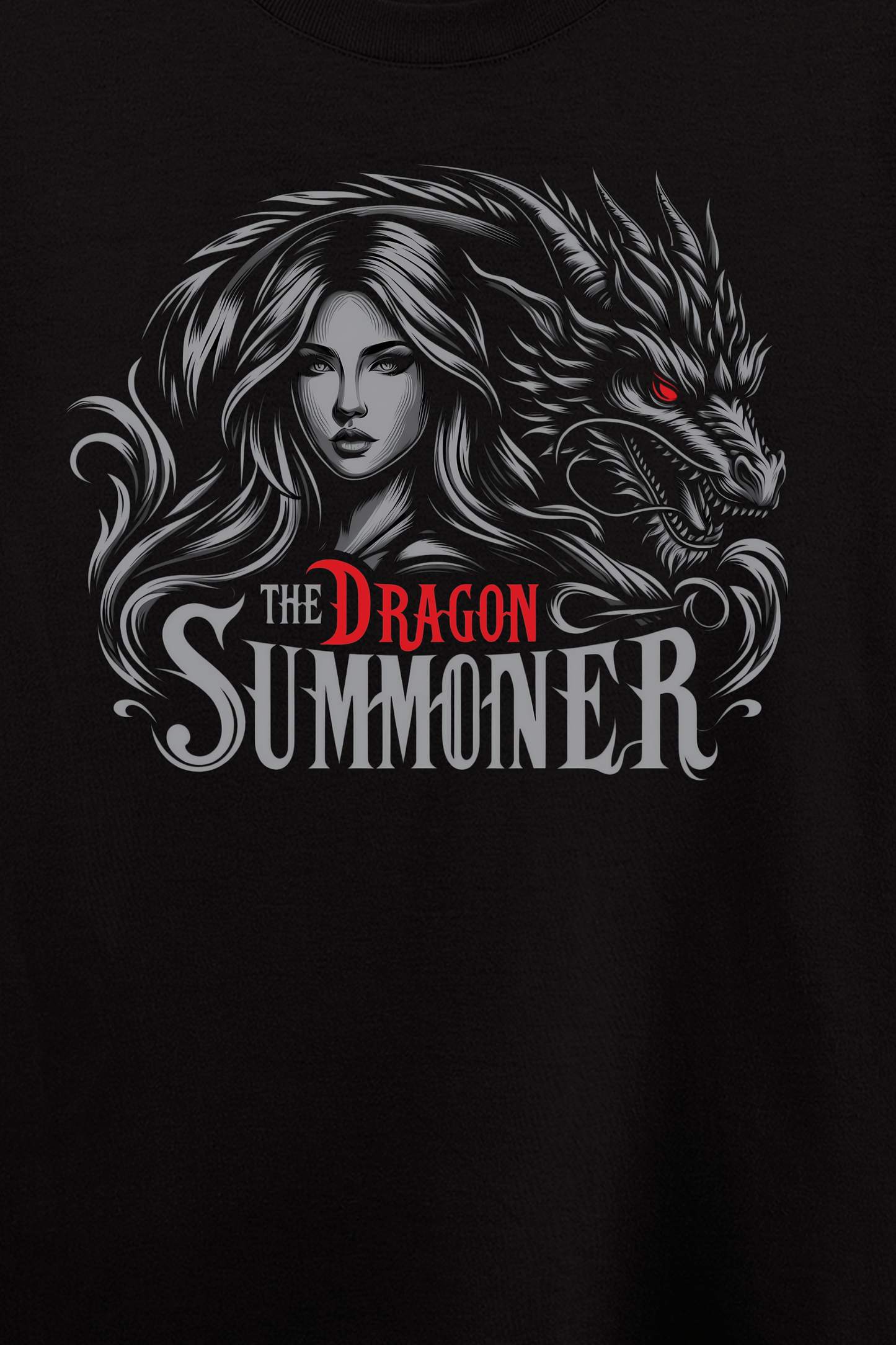 Women's Dragon Summoner Graphic Printed T-shirt Regular Fit