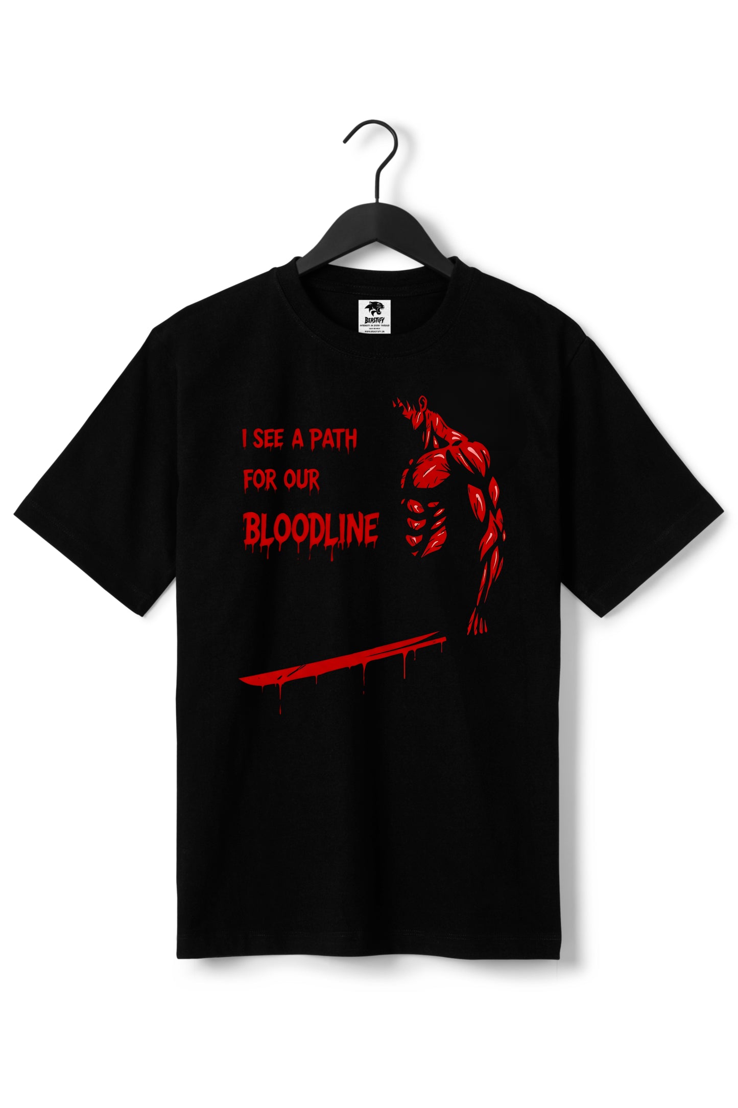 Men's Conqueror Graphic Printed T-shirt Regular Fit