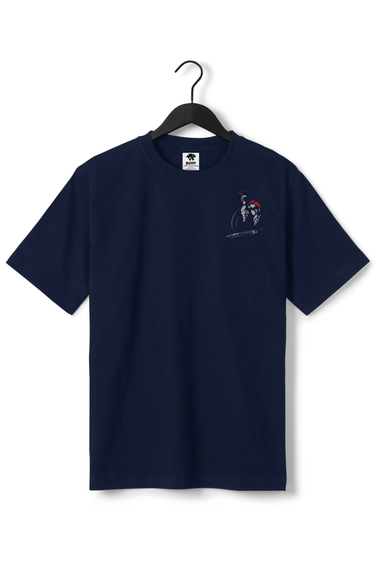 Men's Warrior Graphic Printed T-shirt Regular Fit