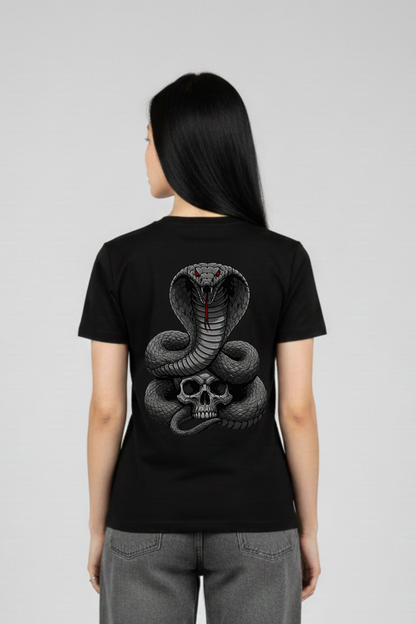 Women's Venomous Graphic Printed T-shirt Regular Fit