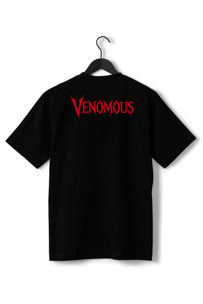 Women's Venomous Graphic Printed T-shirt Regular Fit