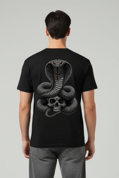 Men's Venomous Graphic Printed T-shirt Regular Fit