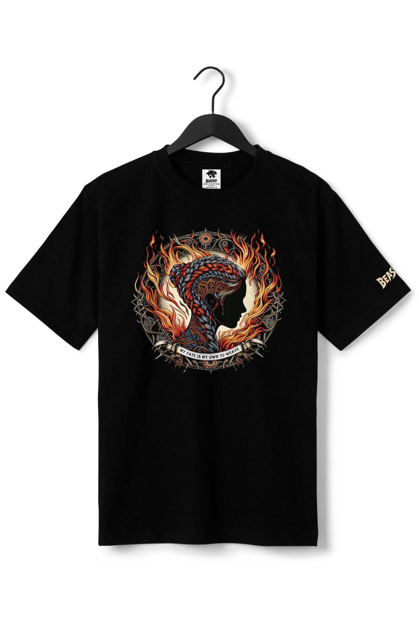 Women's Warrior Graphic Printed T-shirt Regular Fit