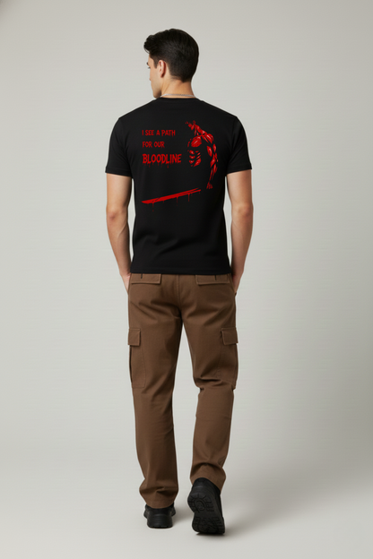 Men's Conqueror Graphic Printed T-shirt Regular Fit