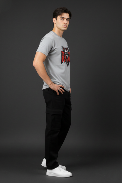 Men's Rage Graphic Printed T-shirt Regular Fit