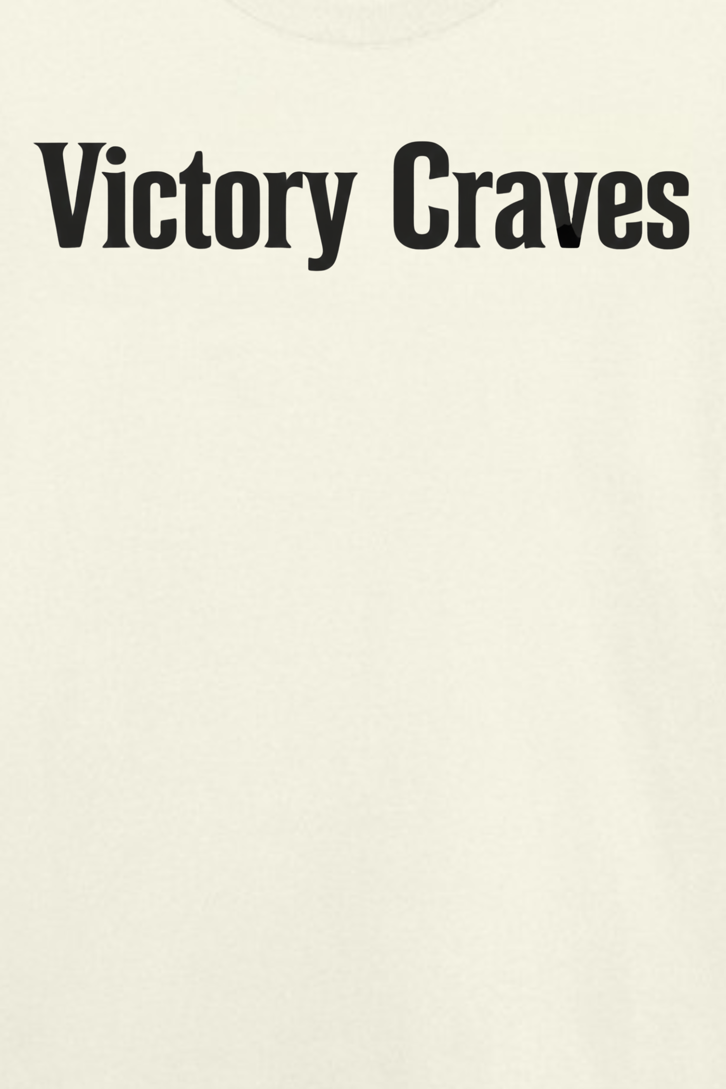 Men's Victory Graphic Printed Oversized T-shirt