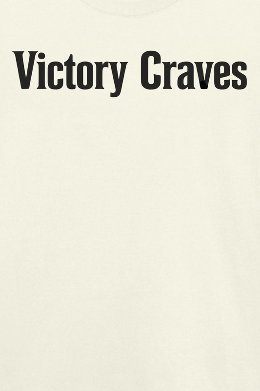Men's Victory Graphic Printed Oversized T-shirt