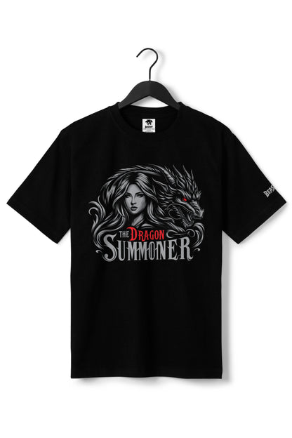 Women's Dragon Summoner Graphic Printed T-shirt Regular Fit