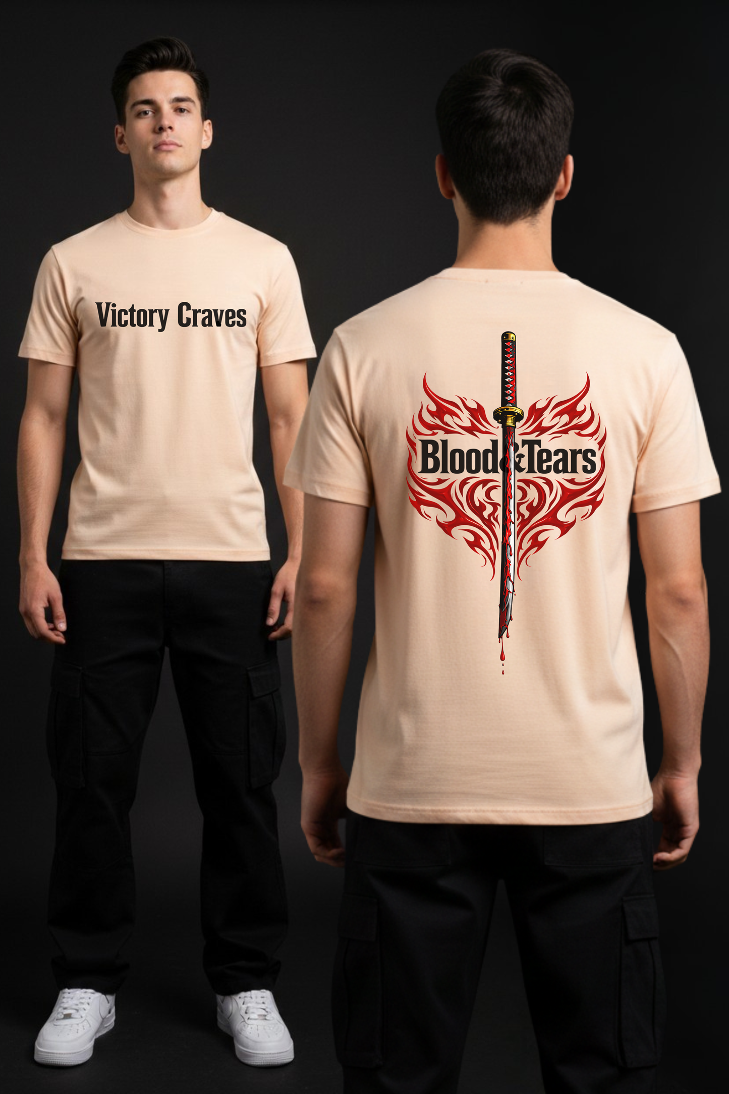 Men's Victory Graphic Printed T-shirt Regular Fit