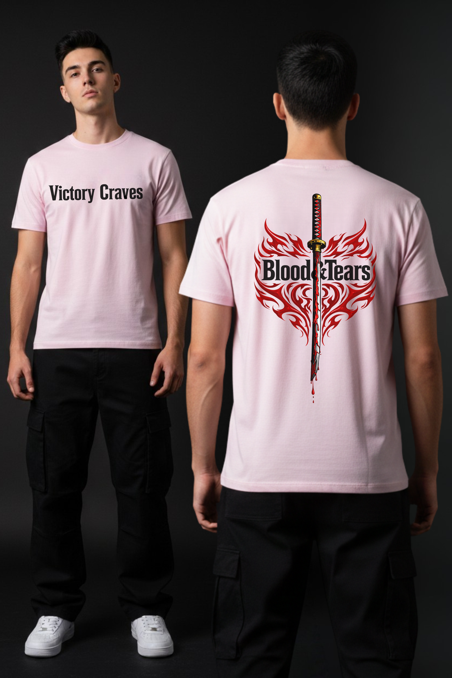 Men's Victory Graphic Printed T-shirt Regular Fit