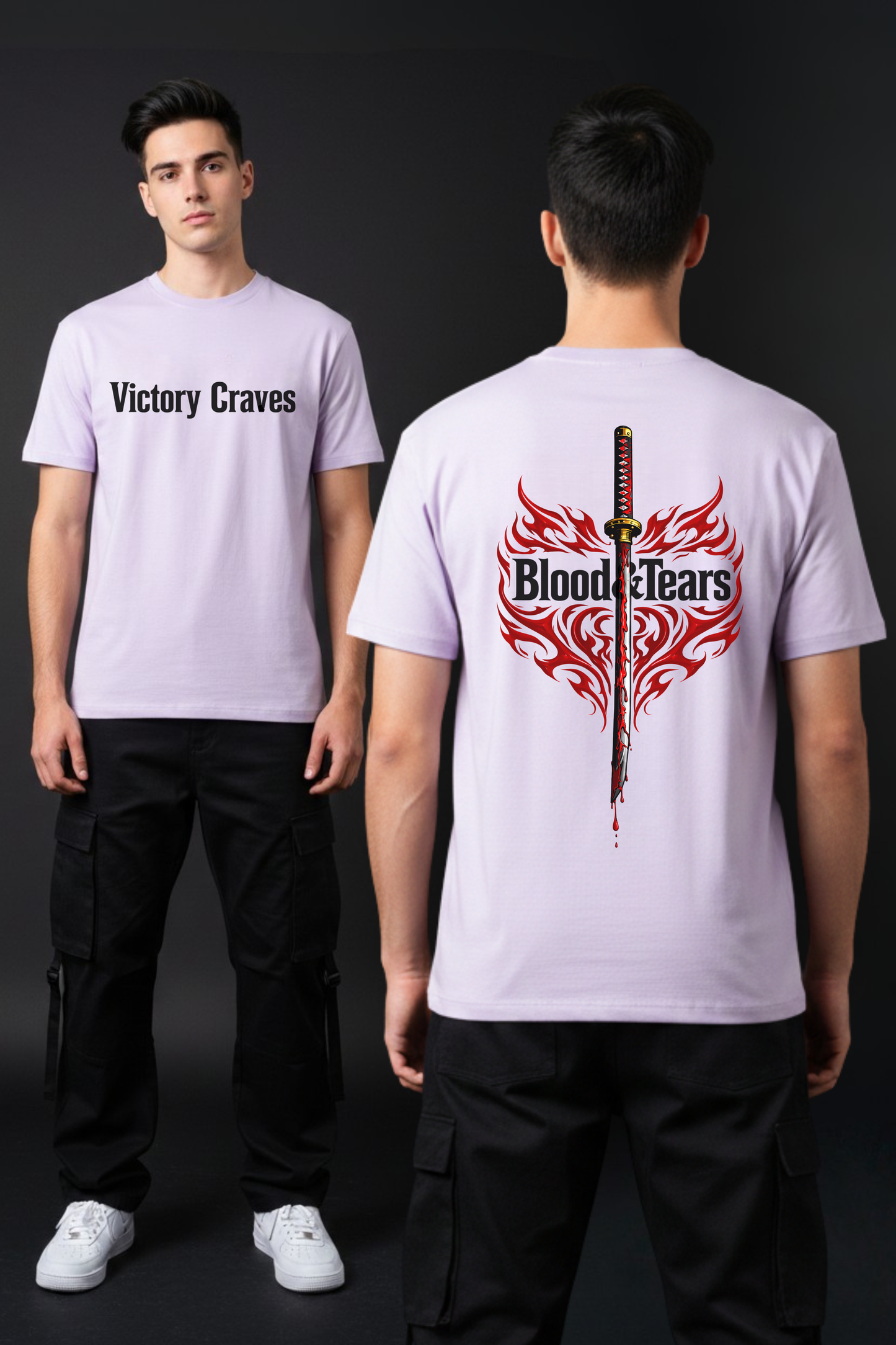 Men's Victory Graphic Printed T-shirt Regular Fit