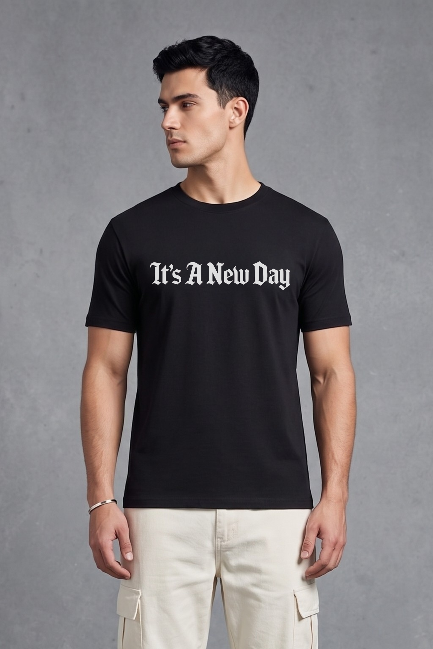 Men's Death Graphic Printed T-shirt Regular Fit