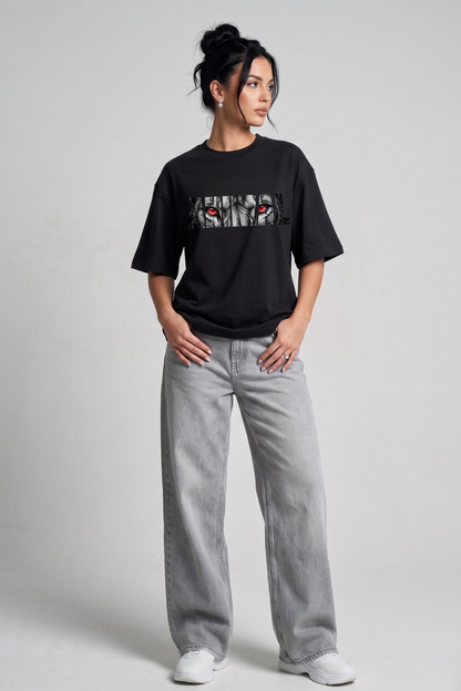 Women's Animal Graphic Printed Oversized T-shirt