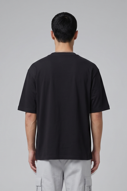 Men's Animal Graphic Printed Oversized T-shirt