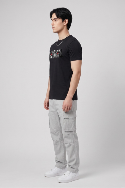 Men's Animal Graphic Printed T-shirt Regular Fit