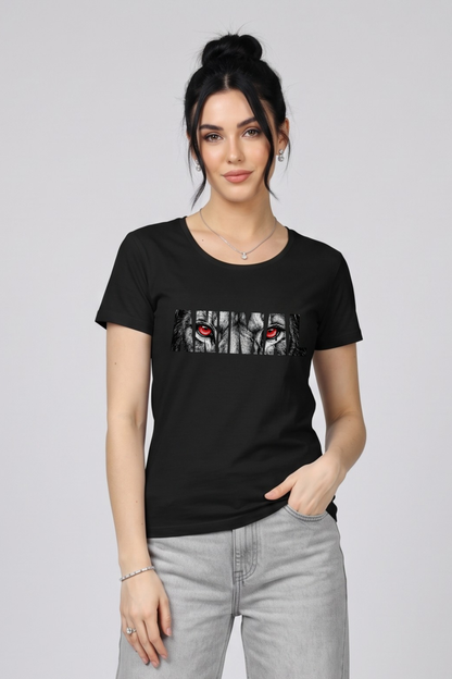Women's Death Graphic Printed T-shirt Regular Fit