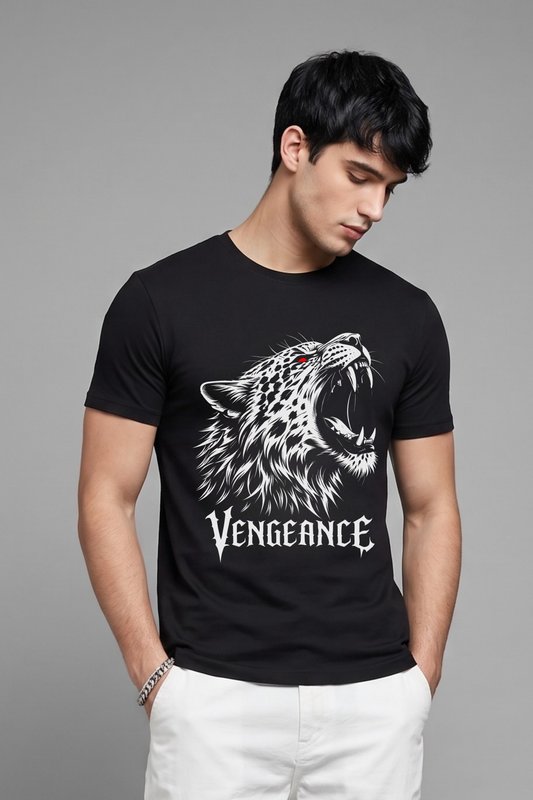 Men's Vengeance Graphic Printed T-shirt Regular Fit