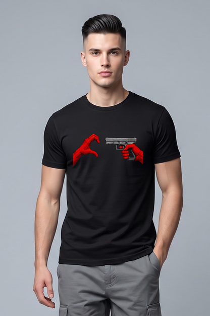 Men's AntiLove Graphic Printed T-shirt Regular Fit