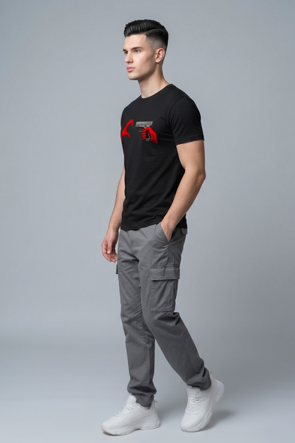 Men's AntiLove Graphic Printed T-shirt Regular Fit