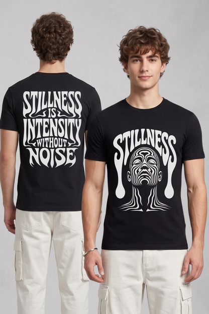 Men's Stillness Graphic Printed T-shirt Regular Fit