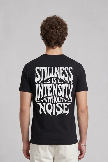 Men's Stillness Graphic Printed T-shirt Regular Fit