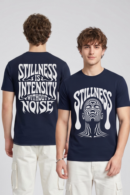 Men's Stillness Graphic Printed T-shirt Regular Fit