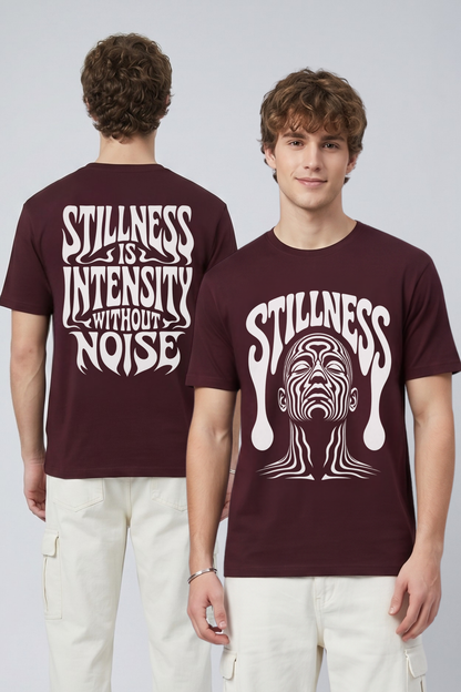 Men's Stillness Graphic Printed T-shirt Regular Fit