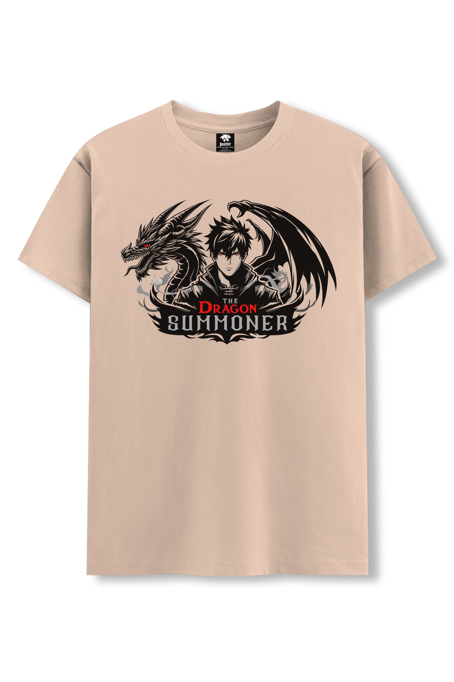 Men's Dragon Summoner Graphic Printed T-shirt Regular Fit