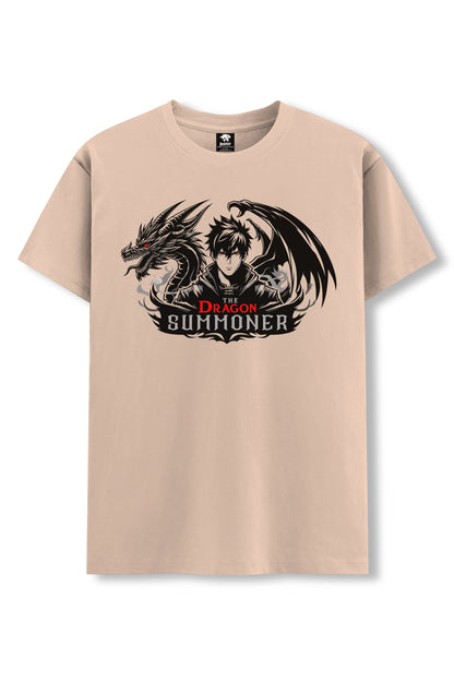 Men's Dragon Summoner Graphic Printed T-shirt Regular Fit