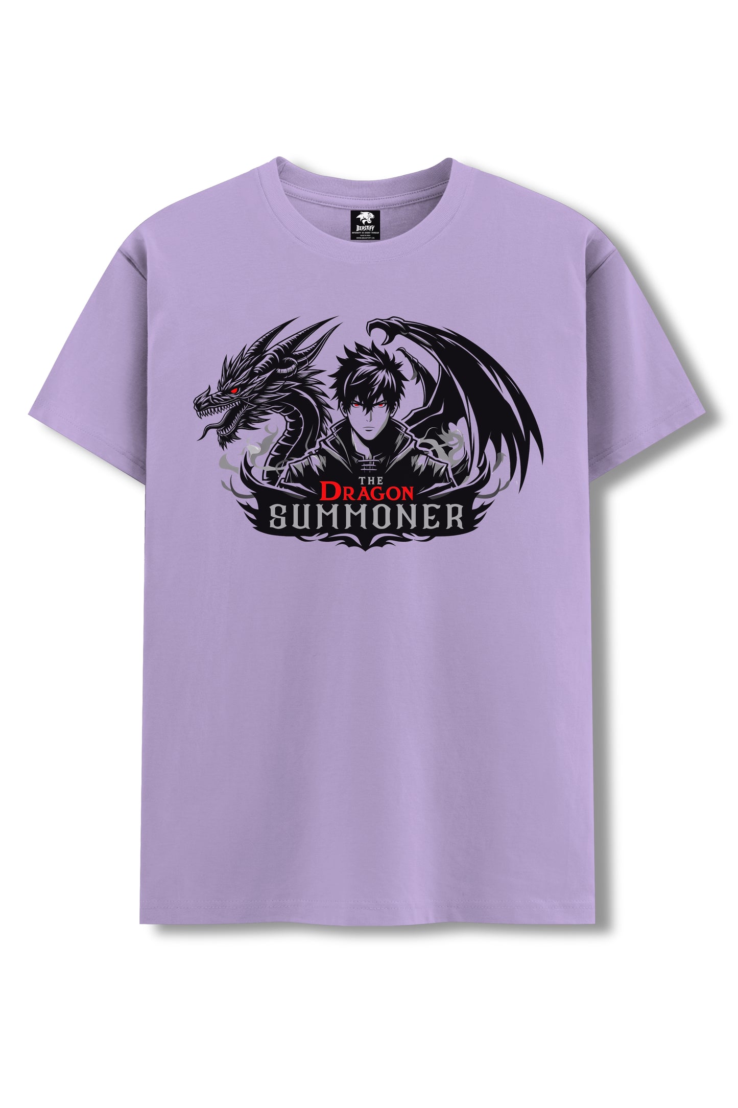 Men's Dragon Summoner Graphic Printed T-shirt Regular Fit