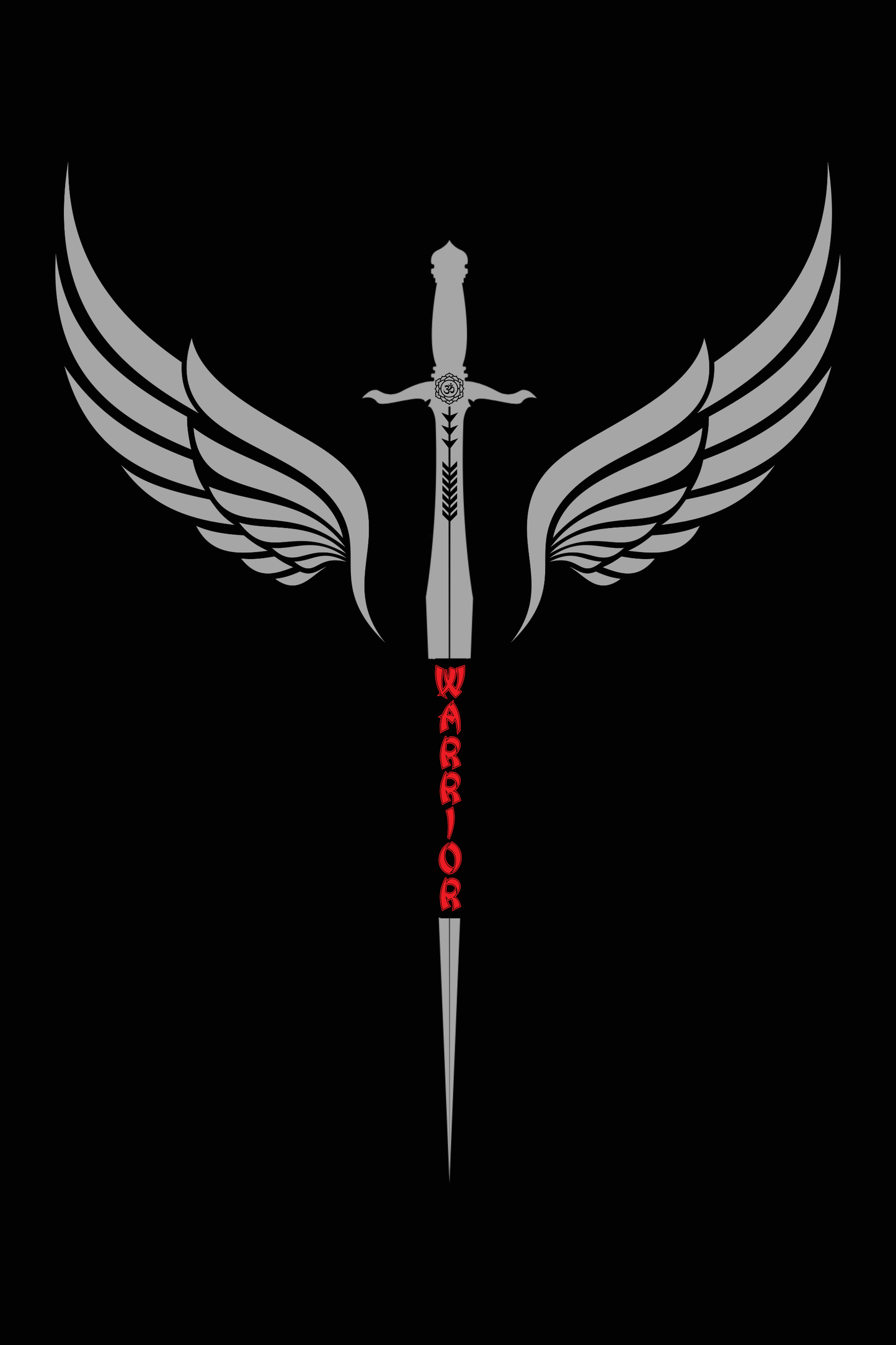 Men's Warrior Graphic Printed Oversized T-shirt