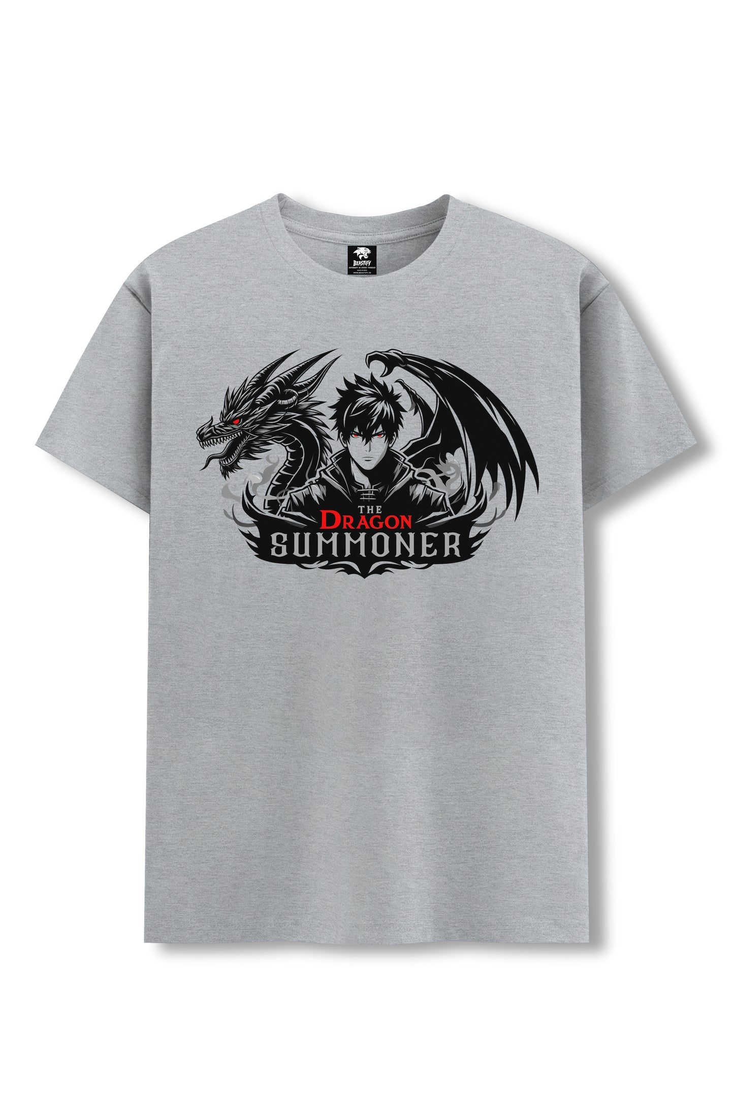 Men's Dragon Summoner Graphic Printed T-shirt Regular Fit